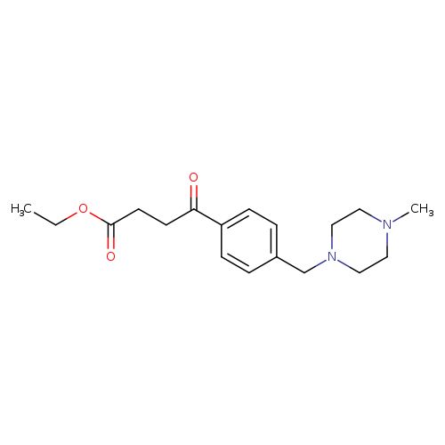 ETHYL 4-[4-(4-METHYLPIPERAZIN-1-YLMETHYL)PHENYL]-4-OXOBUTYRATE