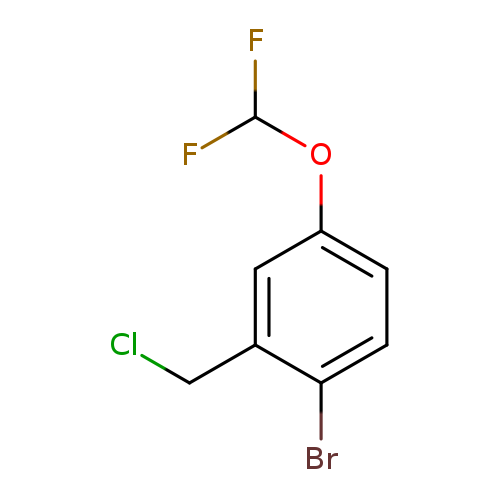 1-bromo-2-(chloromethyl)-4-(difluoromethoxy)benzene