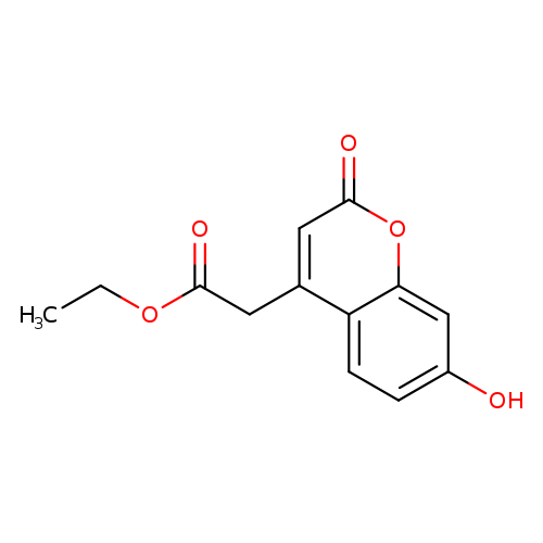 2H-1-Benzopyran-4-acetic acid, 7-hydroxy-2-oxo-, ethyl ester