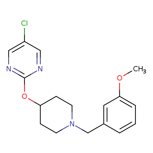 5-chloro-2-({1-[(3-methoxyphenyl)methyl]piperidin-4-yl}oxy)pyrimidine