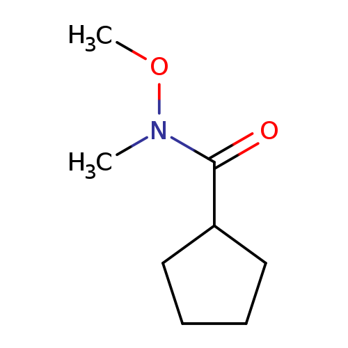 N-methoxy-N-methylcyclopentanecarboxamide
