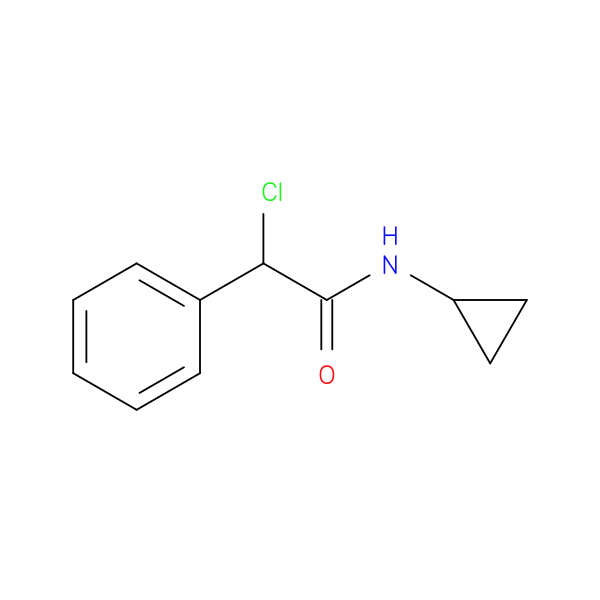 2-chloro-N-cyclopropyl-2-phenylacetamide