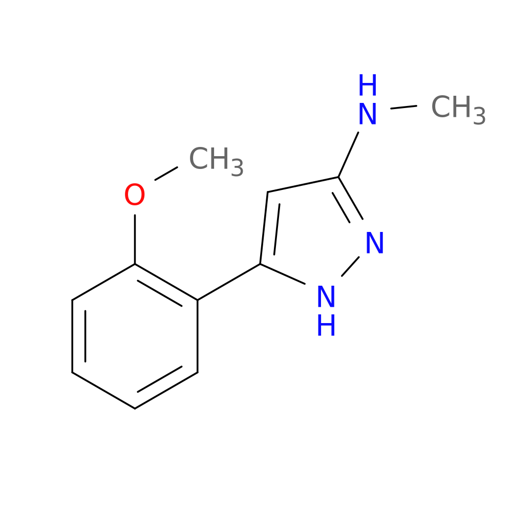 5-(2-methoxyphenyl)-N-methyl-1H-pyrazol-3-amine