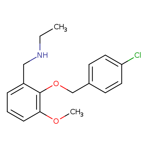 N-{2-[(4-chlorobenzyl)oxy]-3-methoxybenzyl}-N-ethylamine