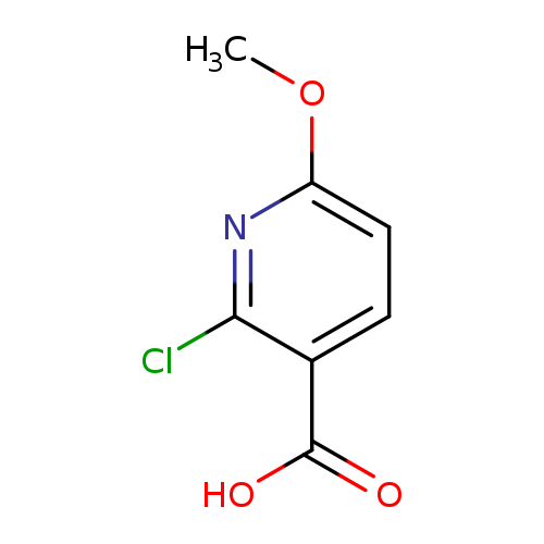 2-Chloro-6-methoxynicotinic acid