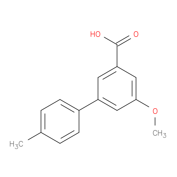 5-Methoxy-3-(4-methylphenyl)benzoic acid