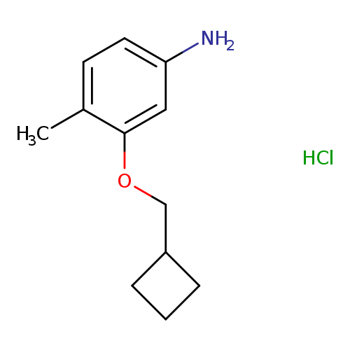 3-(cyclobutylmethoxy)-4-methylanilinehydrochloride