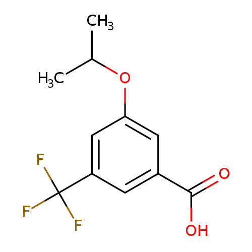 3-Isopropoxy-5-(trifluoromethyl)benzoic acid