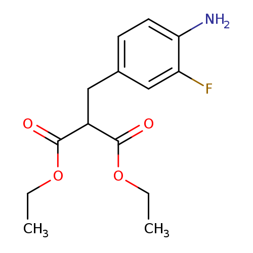Propanedioic acid,2-(4-amino-3-fluorophenyl)-2-methyl-, 1,3-diethyl ester