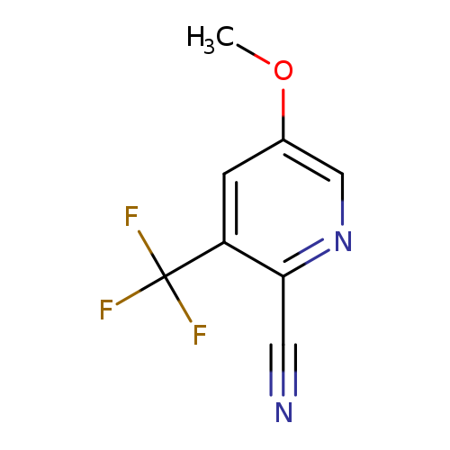 5-methoxy-3-(trifluoromethyl)pyridine-2-carbonitrile