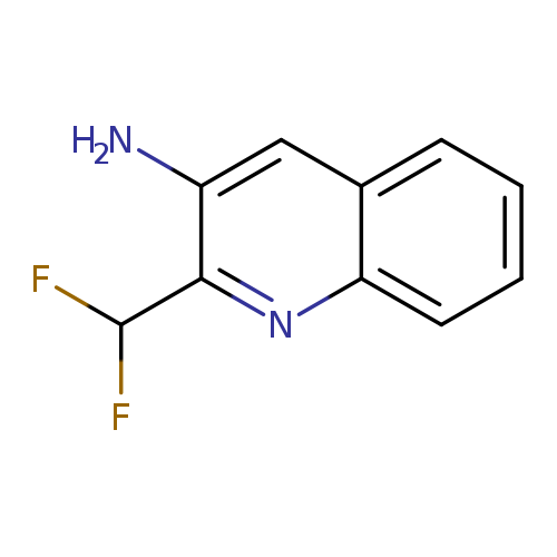 2-(difluoromethyl)quinolin-3-amine