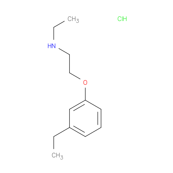 N-Ethyl-2-(3-ethylphenoxy)ethanamine hydrochloride