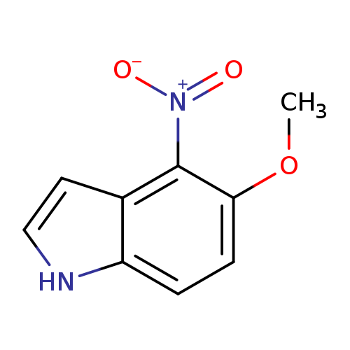 1H-INDOLE, 5-METHOXY-4-NITRO-