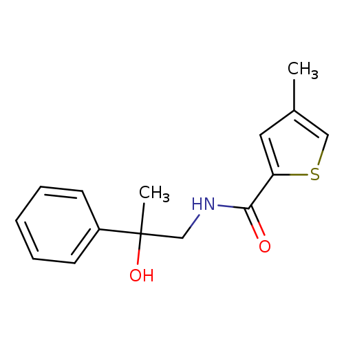 N-(2-hydroxy-2-phenylpropyl)-4-methylthiophene-2-carboxamide