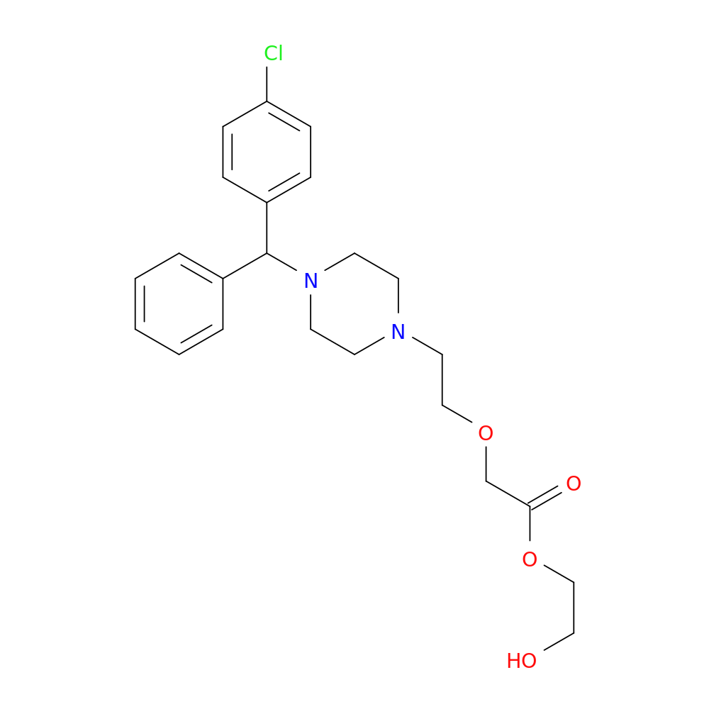 Cetirizine Polyethylene Glycol (PEG) Ester
