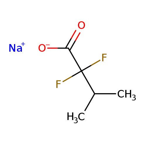 sodium 2,2-difluoro-3-methylbutanoate