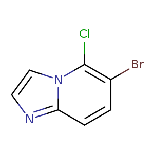 IMidazo[1,2-a]pyridine, 6-broMo-5-chloro-