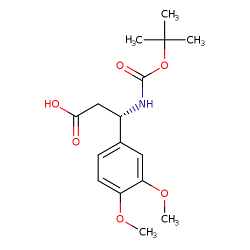 (S)-3-((tert-Butoxycarbonyl)amino)-3-(3,4-dimethoxyphenyl)propanoic acid