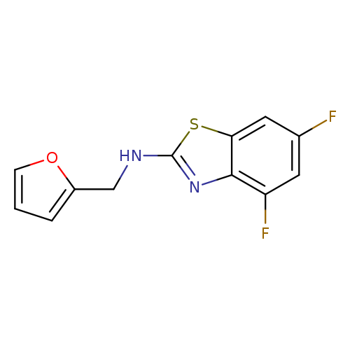4,6-difluoro-N-[(furan-2-yl)methyl]-1,3-benzothiazol-2-amine