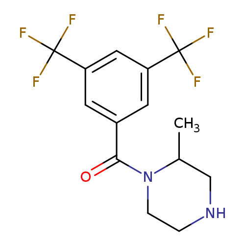 1-[3,5-bis(trifluoromethyl)benzoyl]-2-methylpiperazine