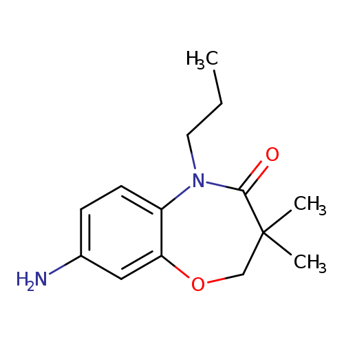 8-Amino-3,3-dimethyl-5-propyl-2,3-dihydro-1,5-benzoxazepin-4(5H)-one