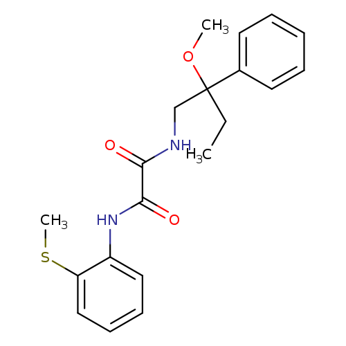 N'-(2-methoxy-2-phenylbutyl)-N-[2-(methylsulfanyl)phenyl]ethanediamide