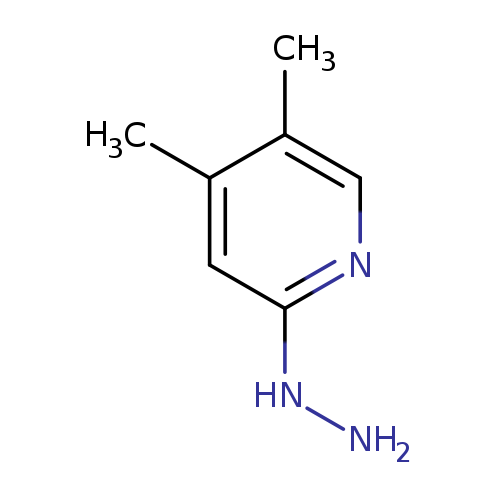 2-hydrazinyl-4,5-dimethylpyridine