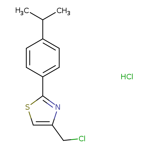 4-(Chloromethyl)-2-(4-isopropylphenyl)thiazole hydrochloride