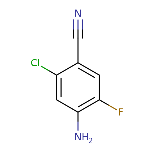 Benzonitrile, 4-amino-2-chloro-5-fluoro-