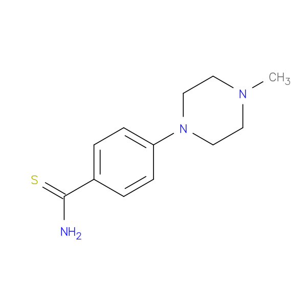 4-(4-Methylpiperazin-1-yl)benzothioamide