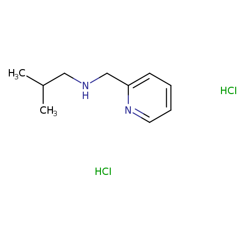 (2-methylpropyl)[(pyridin-2-yl)methyl]amine dihydrochloride