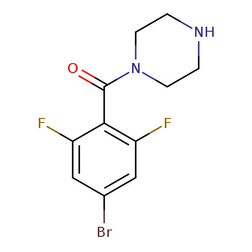 1-(4-Bromo-2,6-difluorobenzoyl)piperazine