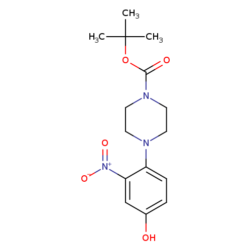 tert-butyl 4-(4-hydroxy-2-nitrophenyl)piperazine-1-carboxylate