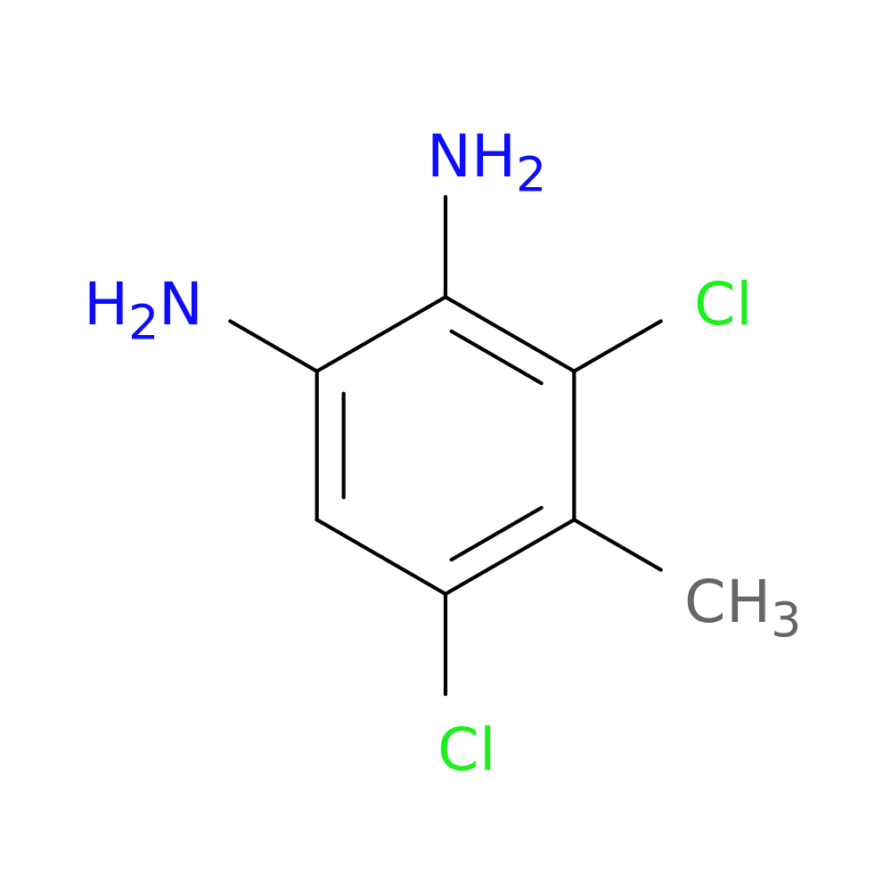3,5-dichloro-4-methylbenzene-1,2-diamine