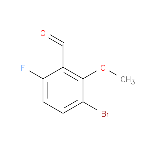3-Bromo-6-fluoro-2-methoxybenzaldehyde