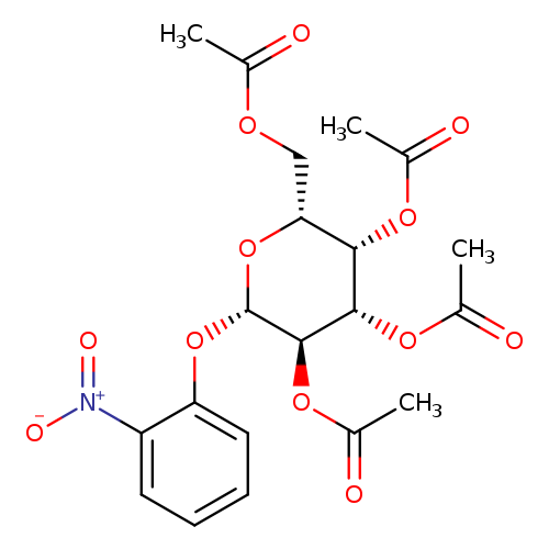 O-Nitrophenyl 2,3,4,6-tetra-O-acetyl-β-D-galactopyranoside