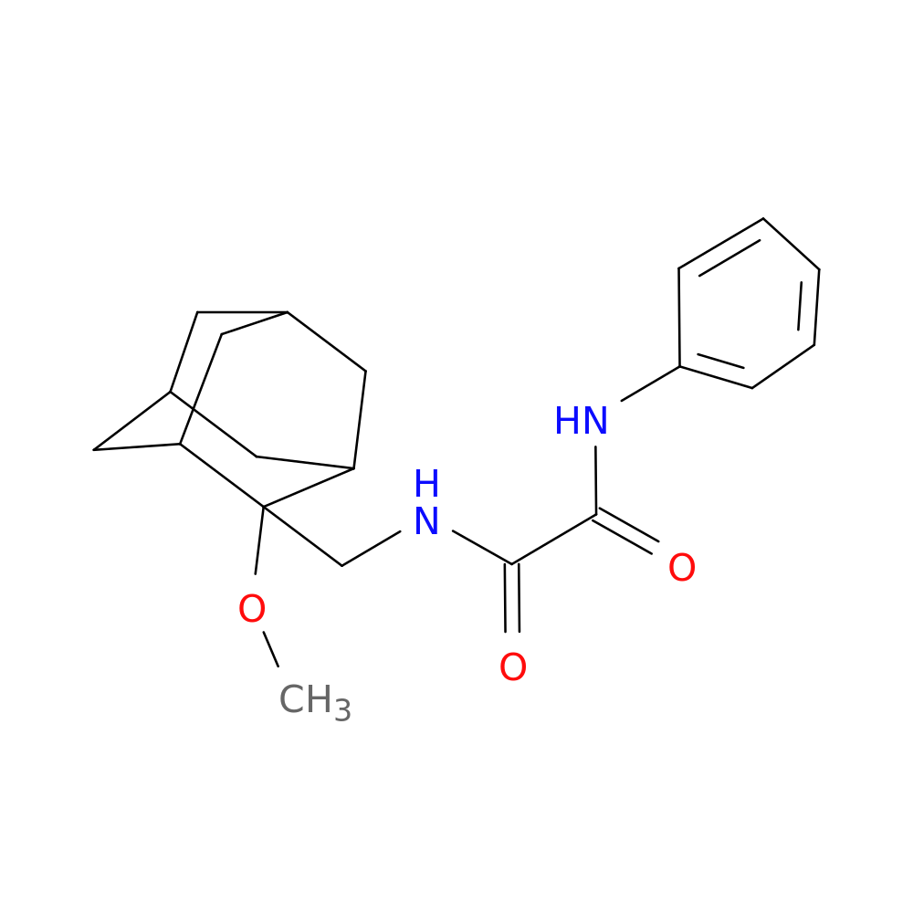 N-[(2-methoxyadamantan-2-yl)methyl]-N'-phenylethanediamide
