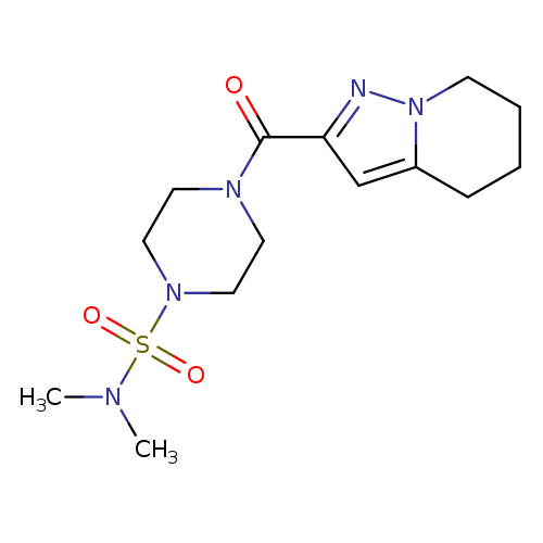 N,N-dimethyl-4-{4H,5H,6H,7H-pyrazolo[1,5-a]pyridine-2-carbonyl}piperazine-1-sulfonamide