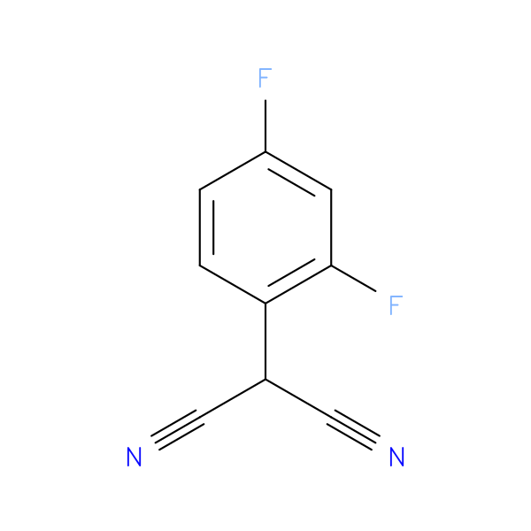 2-(2,4-difluorophenyl)propanedinitrile
