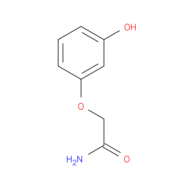 2-(3-hydroxyphenoxy)acetamide