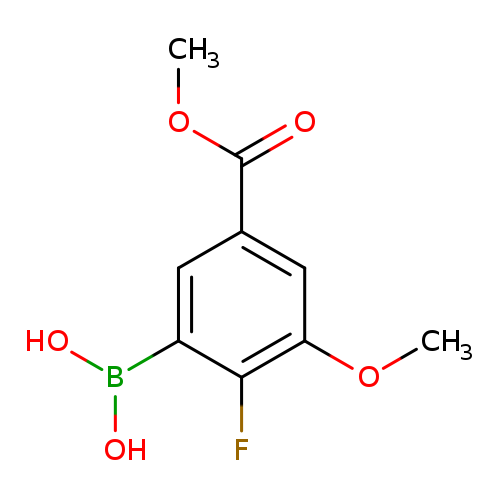 2-Fluoro-3-methoxy-5-(methoxycarbonyl)phenylboronic acid