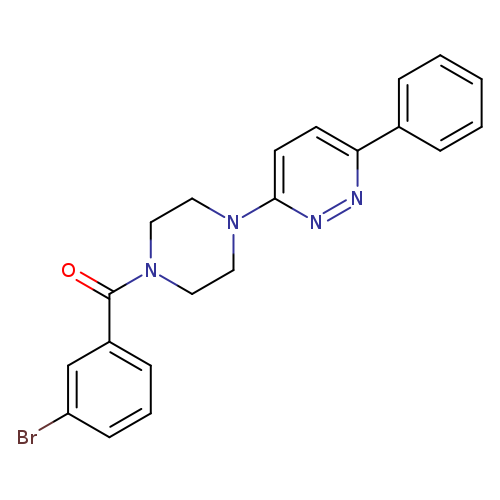 3-[4-(3-bromobenzoyl)piperazin-1-yl]-6-phenylpyridazine