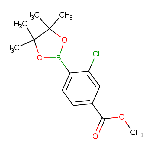 Methyl 3-chloro-4-(4,4,5,5-tetramethyl-1,3,2-dioxaborolan-2-yl)benzoate