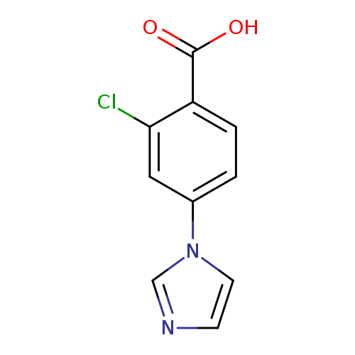 2-Chloro-4-(imidazol-1-yl)benzoic acid