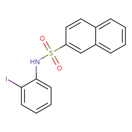 N-(2-iodophenyl)-2-naphthalenesulfonamide