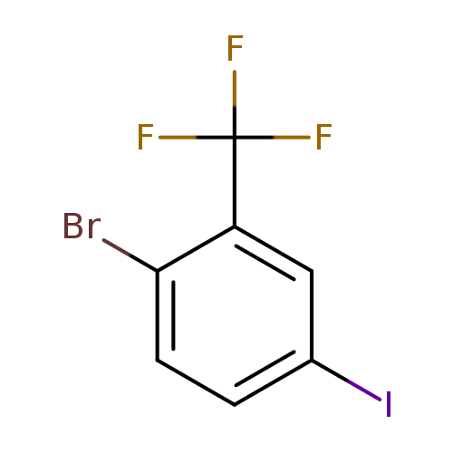 1-Bromo-4-iodo-2-(trifluoromethyl)benzene