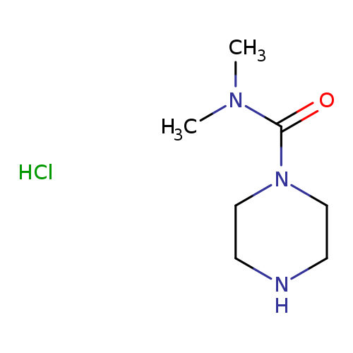 N,N-Dimethylpiperazine-1-carboxamide hydrochloride