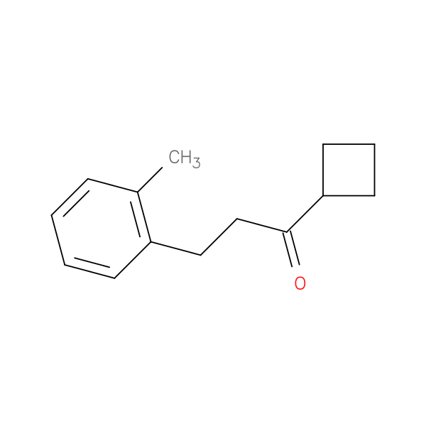 Cyclobutyl 2-(2-methylphenyl)ethyl ketone