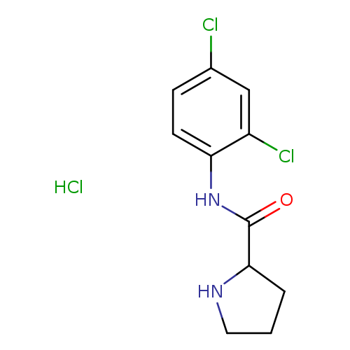 N-(2,4-Dichlorophenyl)pyrrolidine-2-carboxamide hydrochloride