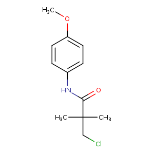 3-Chloro-n-(4-methoxyphenyl)-2,2-dimethylpropanamide
